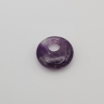 Pendentif Donut 18 mm – Améthyste.