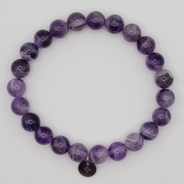 Bracelet Clarté & Sérénité – Améthyste.