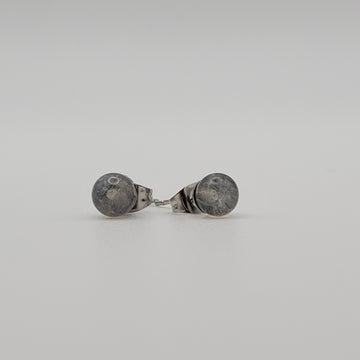 Boucles d’oreilles en Labradorite 6 mm