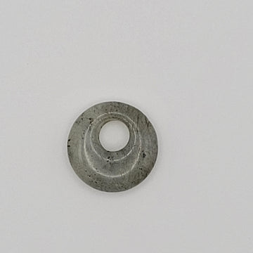 Pendentif donut en Labradorite 18 mm