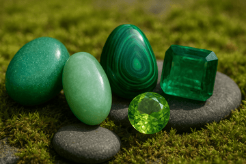 Pierres vertes : identification, signification et vertus en lithothérapie - Yatik