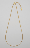 Chaîne en Acier Inoxydable Doré – 40 cm + 5 cm de Rallonge.