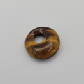 Pendentif Donut 18 mm – Œil de Tigre.