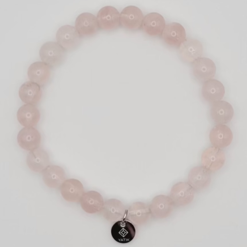 Bracelet Douceur de l’Âme – Quartz Rose.