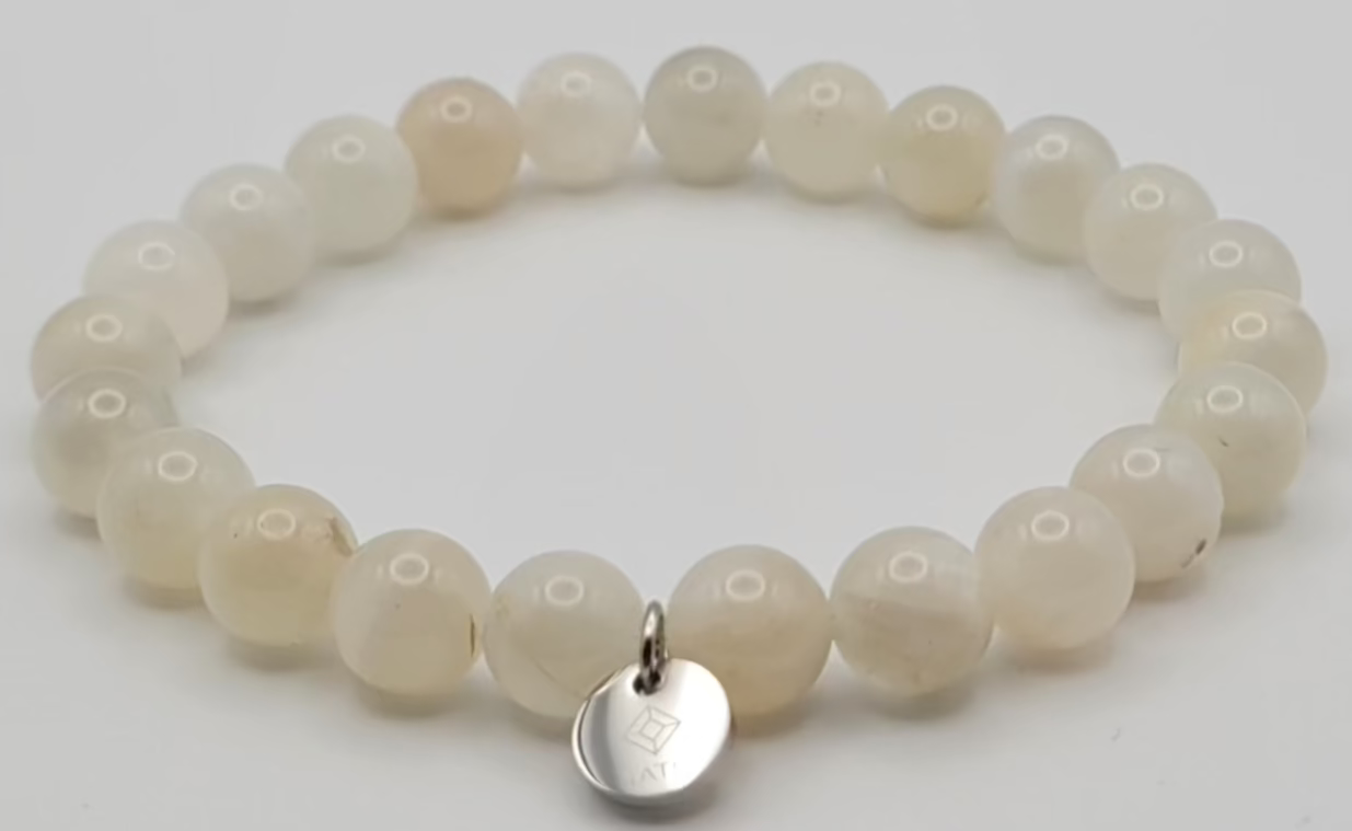 Bracelet Féminin Sacré – Pierre de Lune.