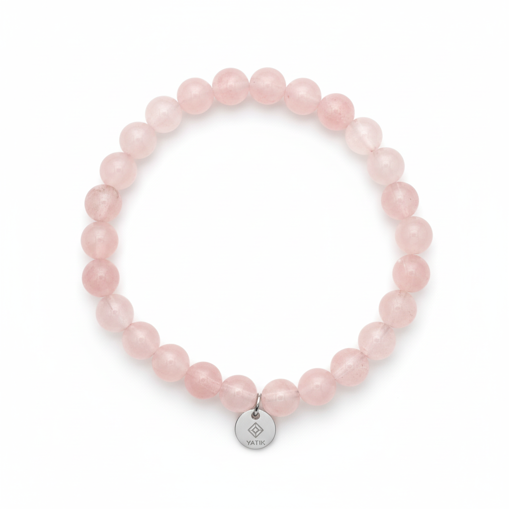 Bracelet Douceur de l’Âme – Quartz Rose