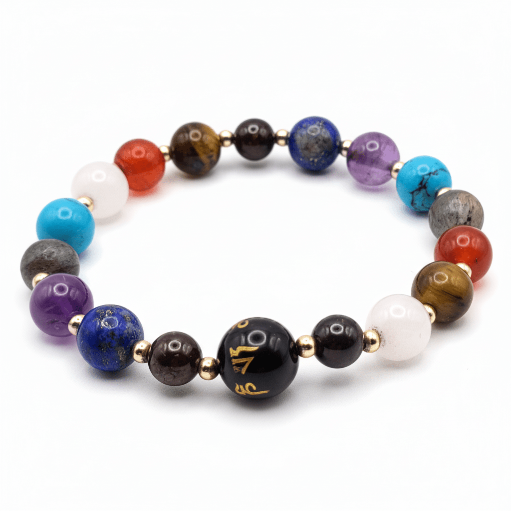 Bracelet Alignement Énergétique – 7 Chakras – | Yatik