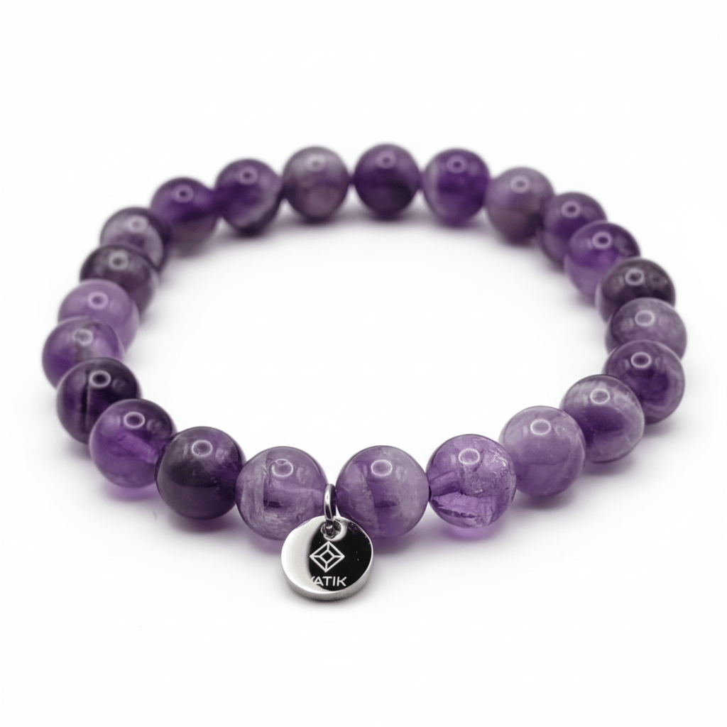 Bracelet Clarté & Sérénité – Améthyste – | Yatik