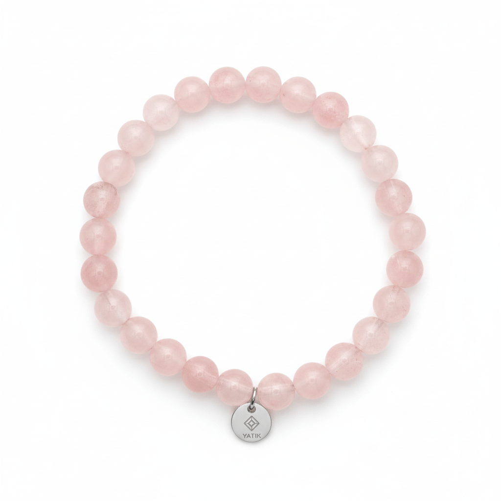 Bracelet Douceur de l’Âme – Quartz Rose – | Yatik