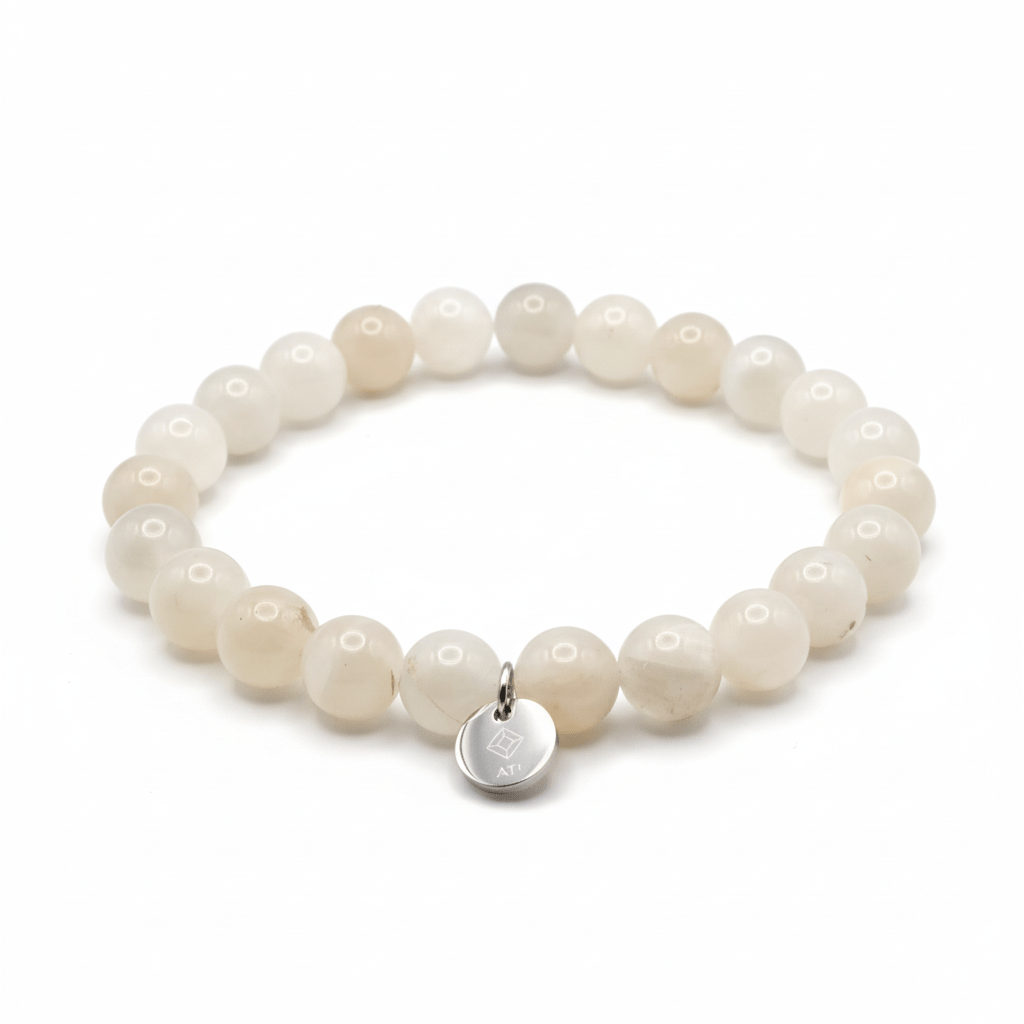 Bracelet Féminin Sacré – Pierre de Lune – Bracelet en pierres naturelles | Yatik