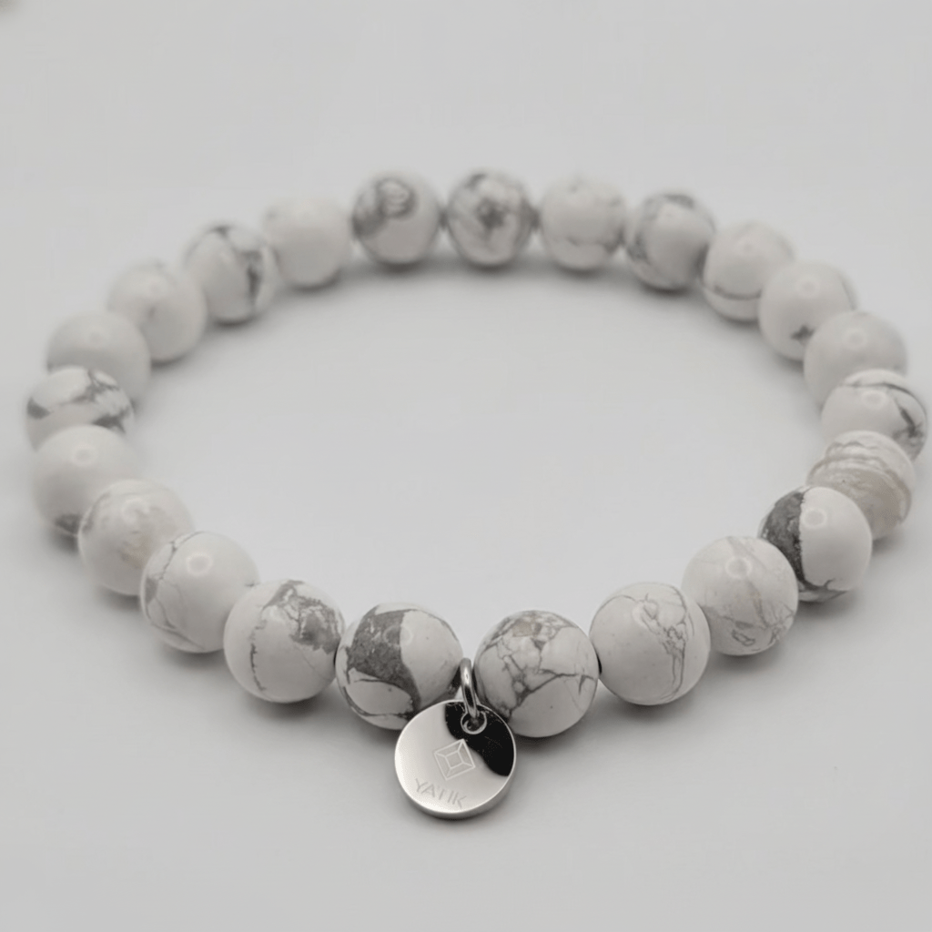 Bracelet Pureté et Calme – Howlite – | Yatik