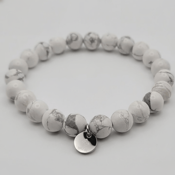 Bracelet Pureté et Calme – Howlite – | Yatik
