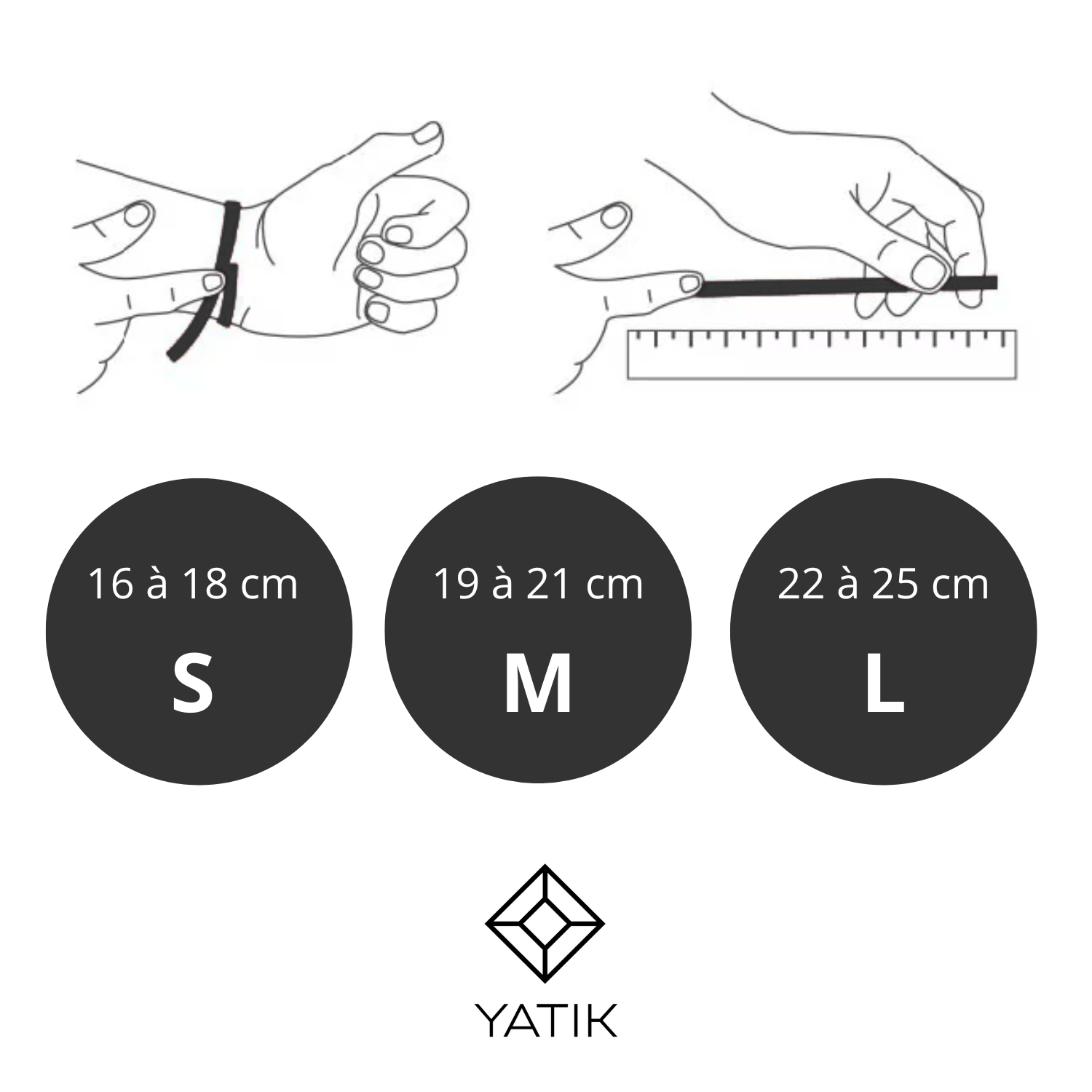 Bracelet Sagesse & Sérénité – Améthyste & Howlite – Bracelet en pierres naturelles | Yatik