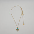 Collier Pendentif Turquoise Bleue – | Yatik